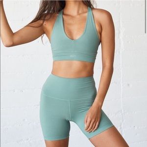 Set Active Luxform Jungle V Bra and Biker Shorts